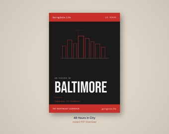 Guía de viaje de Baltimore / Itinerario para viajar solo en 48 horas (Descarga en PDF)