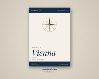 Guía de viaje para viajar solo a Viena / Itinerario de 48 horas (Descarga en PDF)