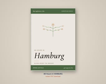 Guía de viaje de Hamburgo / 48 horas, baños termales, bares en ruinas (Descarga en PDF)