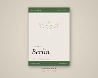 Guía de viaje a Berlín / Itinerario para viajeros solitarios en PDF (48 horas)