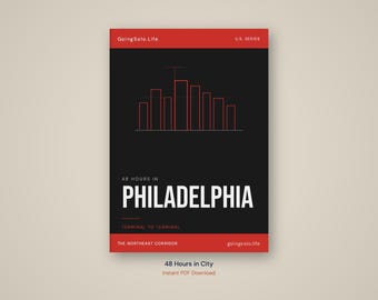 48 uur in Philadelphia | Solo reisgids pdf |  Direct downloaden