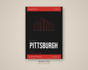 Reisgids Pittsburgh | 48 uur solo-route (pdf-download)