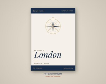 Itinerario de 48 horas en Londres / Guía de viaje para viajeros solitarios (Descarga en PDF)