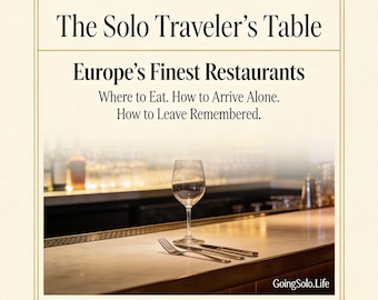 Guía gastronómica para viajeros solitarios en Europa / Barra de chef, mercado, bar (descarga en PDF)