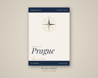 Itinerario de 48 horas en Praga / Guía de viaje para viajeros solitarios (Descarga en PDF)