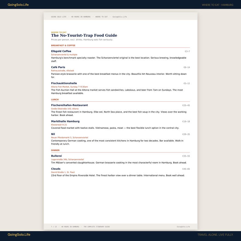 Reseguide till Hamburg | 48 timmar, termalbad, ruinbarer (PDF-nedladdning) bild 7