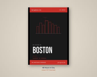 Solo reisgids Boston | 48-uurs reisplan (pdf-download)