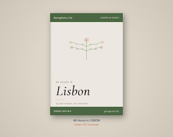 Itinerario de 48 horas por Lisboa / Guía de viaje en solitario en PDF (Portugal)