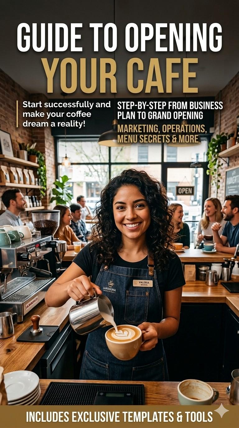 How to Open a Coffee Shop: Step-by-step Startup Guide (digital Download ...