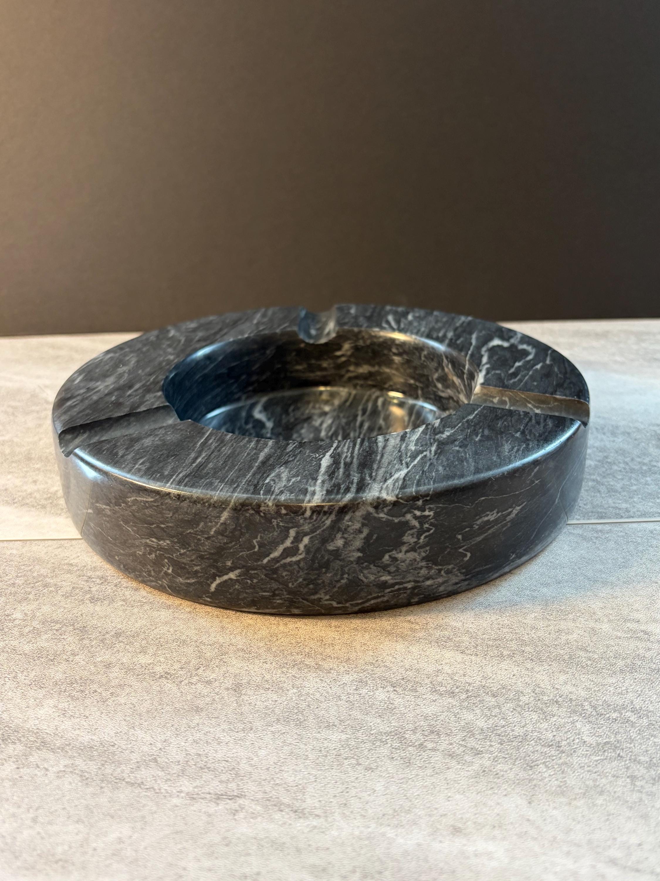 Vintage Marble Ashtray - Etsy