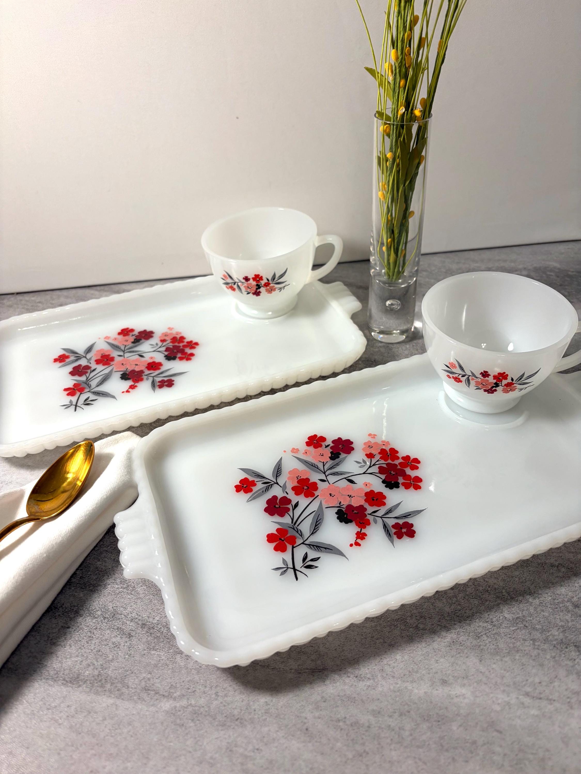 Anchor Glass Snack Set - Etsy