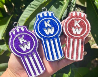 Kenworth Truck Freshie Car/Air/Freshener/Handcrafted/Scented/Car Charm