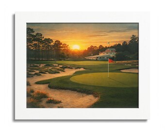 Pinehurst Gerahmtes Poster