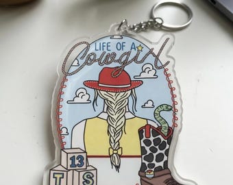Jessie Cowgirl Keychains, Toy Story 5 Keychains