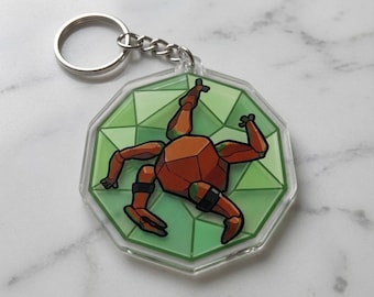 Project Hail Mary Acrylic Keychains, Rocky Keychains
