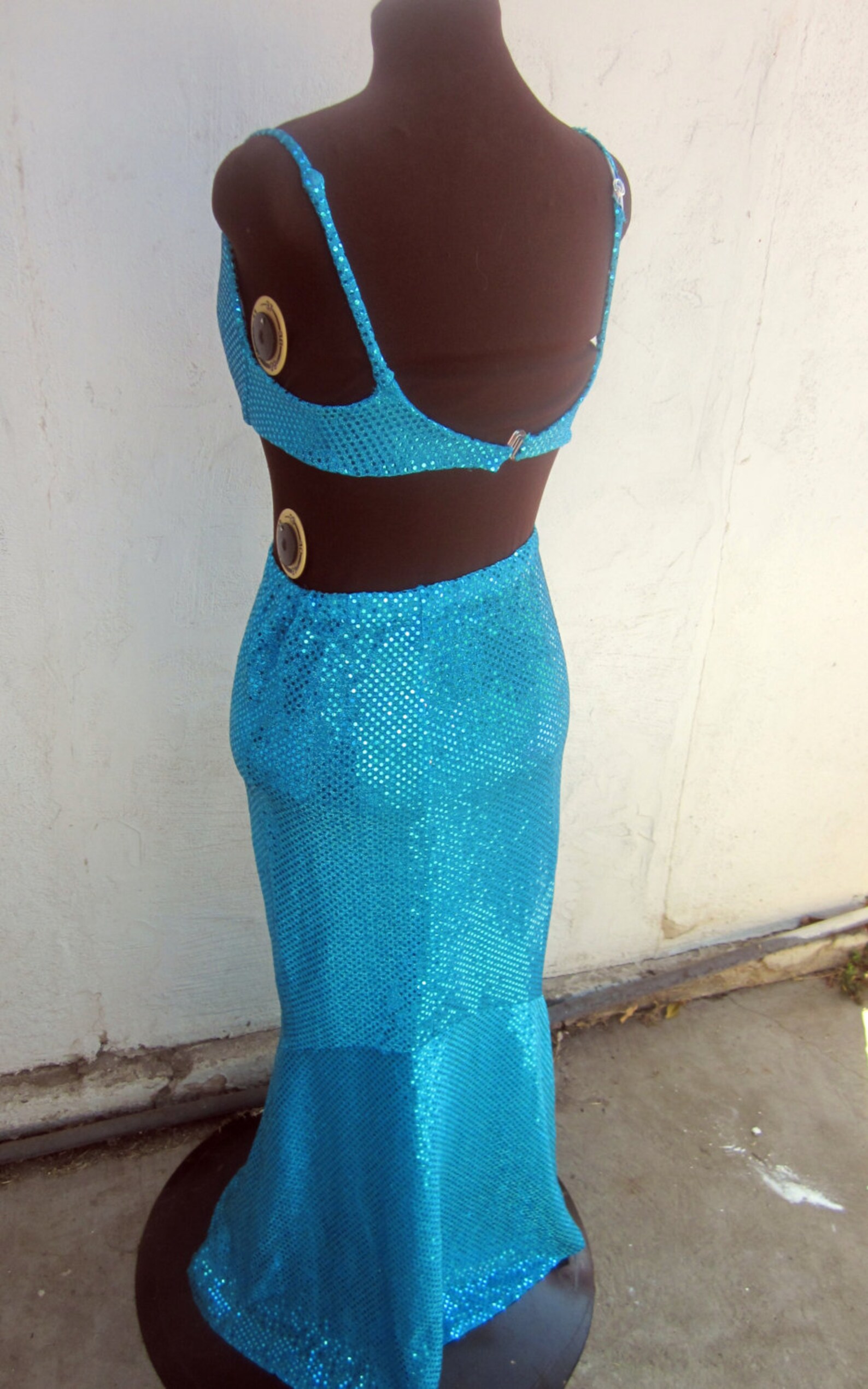 sequin bathing suit top
