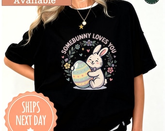 Easter Bunny Shirt: Vintage Cottagecore Crewneck, Spring Floral Graphic Hoodie, Easter Gift for Women