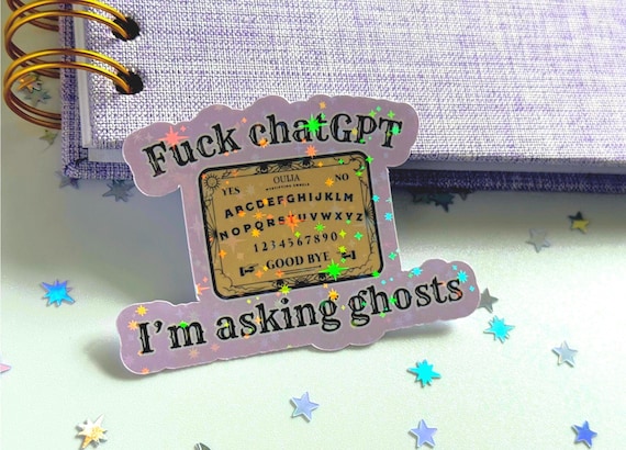 Fuck ChatGPT Sticker | Waterproof Vinyl