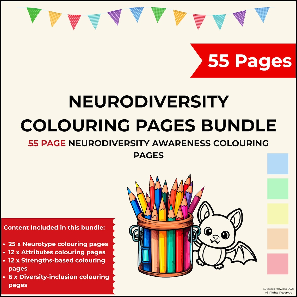 Neurodivergent Colouring Page Printable | Autism Awareness Coloring ...