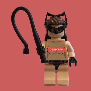 Sensuell Dominatrix Minifigur