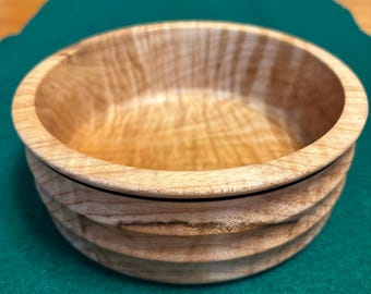 Hand turned Maple bowl