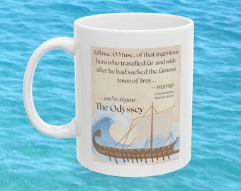 The Odyssey - Homer - English Version | Coffee Mug