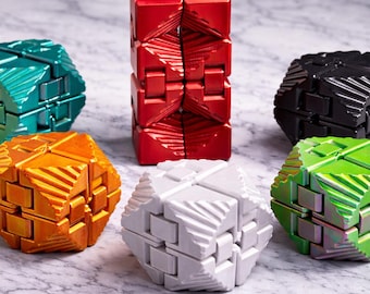 Archivos STL 3D del juguete antiestrés Cubo Infinito Satisfactorio