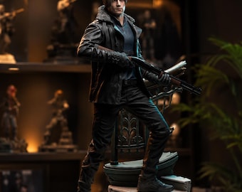 Figura STL del Agente Superviviente de Resident Evil / Modelo para impresión 3D inspirado en el videojuego de terror
