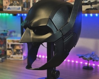 Máscara con capucha de Batman (archivo STL) / Casco magnético para impresión 3D de varias piezas
