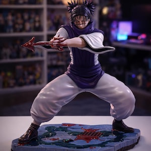 Choso Figure Diorama STL File | Blood Manipulation Pose
