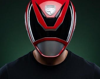Casco del Ranger Rojo de Power Rangers SPD (archivo STL) / Máscara magnética para cosplay (impresión 3D)