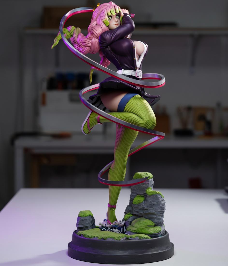 Mitsuri Figure - Etsy