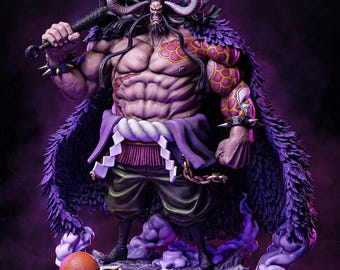 Kaido Yonko Cuatro Emperador del Mar Archivo STL / Figura del Rey de las Bestias