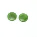 2 Loose Nephrite Jade Stones, 14mm Round Stones, Quality Genuine Nephrite Jade