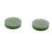 Jade 16mm Round, 2 Stones, Genuine Green Nephrite Jade