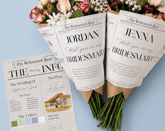 Propuesta de boletín informativo para damas de honor/damas de honor