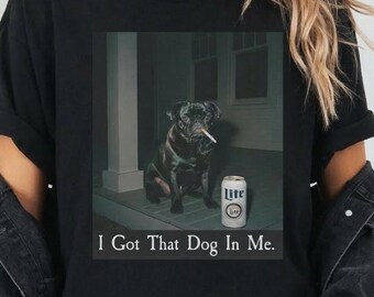 Chemise drôle de meme de chien de roquet, t-shirt d'amant de chien d'humour noir