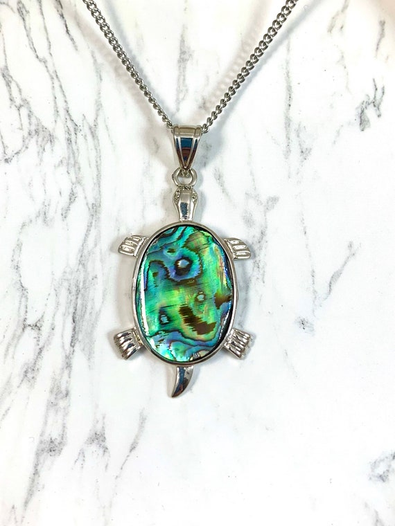 small turtle necklace