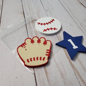 Baseball Cupcake Toppers - Baseball Birthday Party - Baseball Baby Shower - 30 Cupcake Toppers - Baseball Party