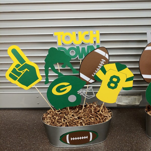 Touchdown Centerpiece Etsy