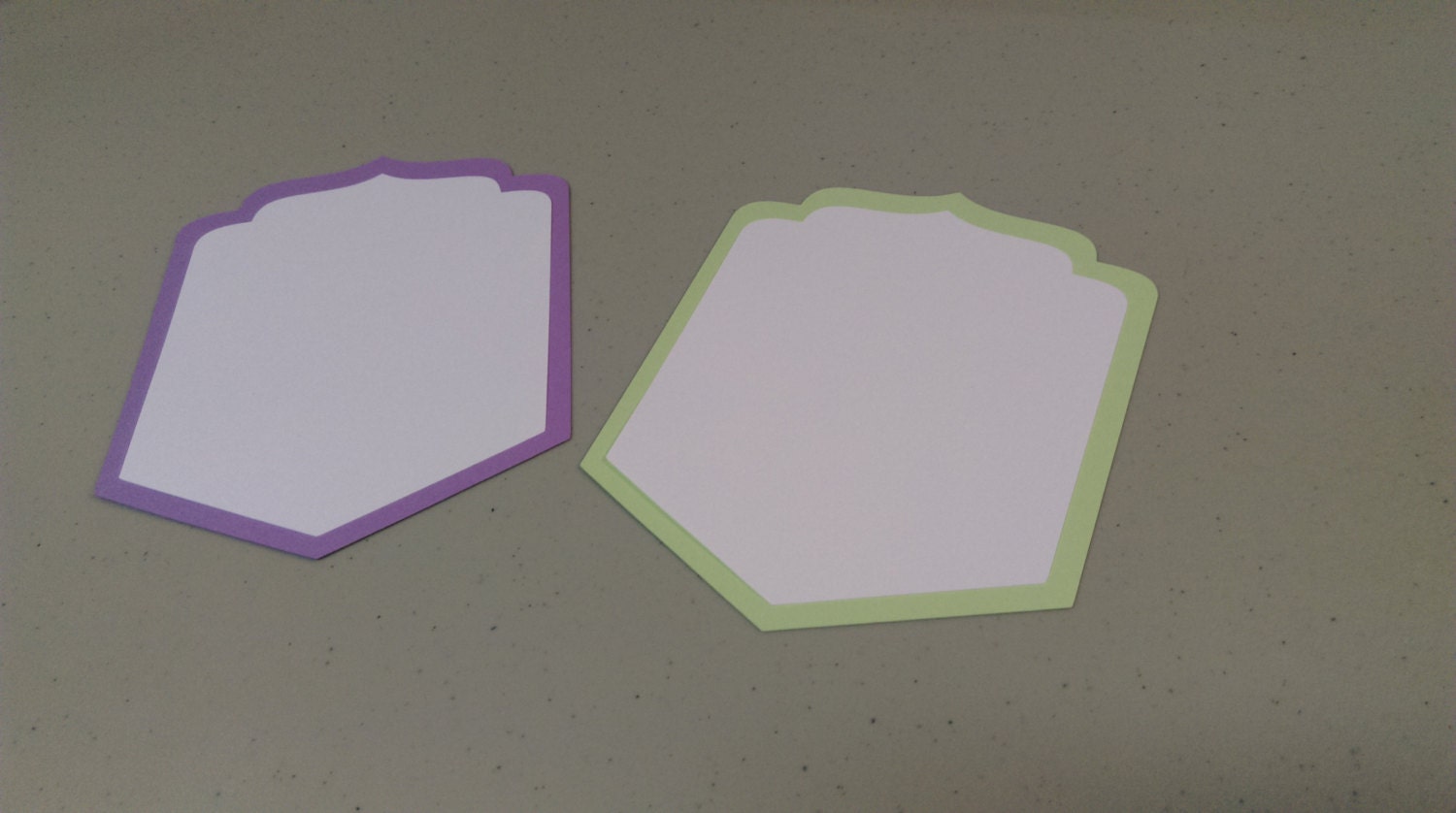 Bracket Cards Layered Banner Cutouts DIY Banners Large Die | Etsy