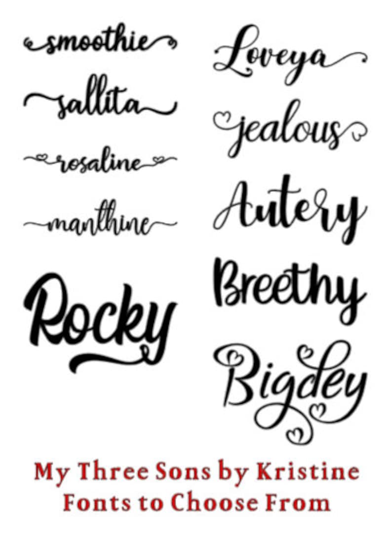 personalized iron on transfers