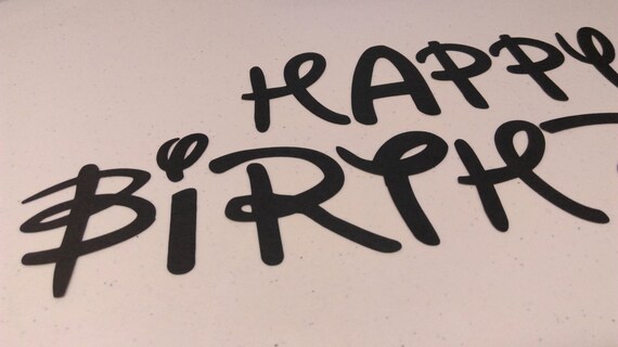 Disney Font Letters Personalized Disney Letters Diy Disney Etsy