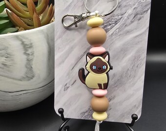 Keychains | Silicone Beaded | Gift Ideas | Custom Beaded Keychain | Cute Keychain | Ships in 24 Hrs