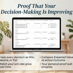 Notion Decision Making Template | Decision Journal | Productivity System - (Digital Download) image 7