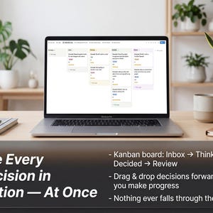 Notion Decision Making Template | Decision Journal | Productivity System - (Digital Download) image 8