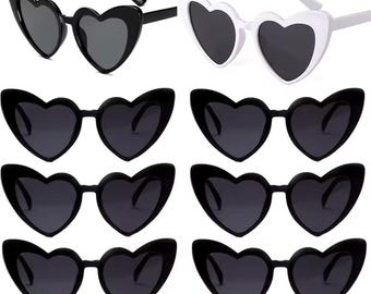 Bachelorette Party Heart Sunglasses,Party Favors, Bridesmaid Proposal Favors