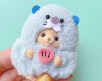 シルバニアファミリーの赤ちゃんフクロウ（木の仲間）の赤ちゃん、状態