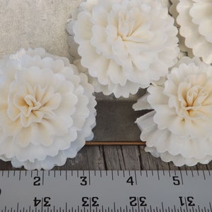 Sola Flower Carnations Set of 5 Quality Flowers DIY Bride Bouquet Wedding Flowers image 5