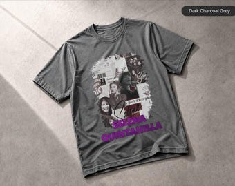 Camiseta de Selena Quintanilla, icono musical, collage, estilo amante de la música, regalo de ropa